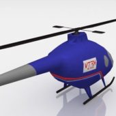 Lowpoly Animated Helicopter