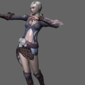 Animated High Elf Female Rigged | Characters