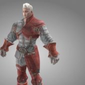 Animated Human Male Warrior | Characters