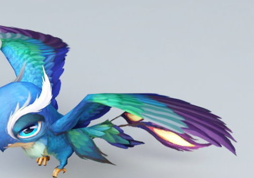 Character Anime Blue Bird