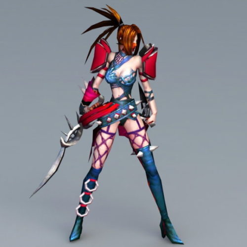 Anime Character Female Assassin