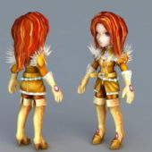 Anime Character Female Mercenary