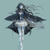 Anime Character Female Warrior