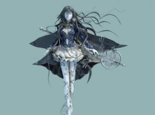 Anime Character Female Warrior