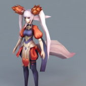 Anime Character Fox Girl