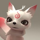 Anime Cartoon Fox Rigged Animated | Animals