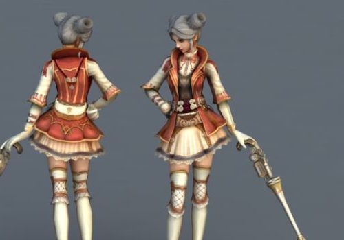Anime Gunner Girl | Characters