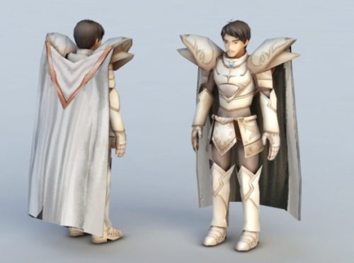 Anime Character Male Knight