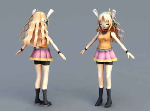 Japanese Anime Rabbit Girl | Characters