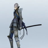 Anime Sword Guy Gaming Character