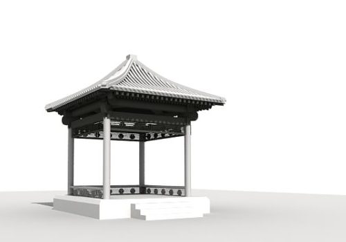 Ancient Chinese Pavilion V1
