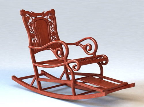 Home Furniture Antique Rocking Chair