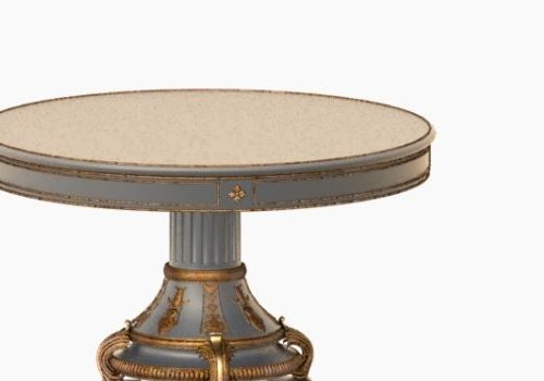 Antique Royal Round Coffee Table | Furniture