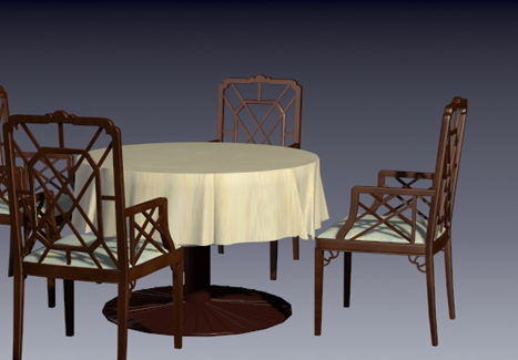 Antique Dining Chair Table Furniture