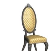 Antique Oval Back Dressing Chair