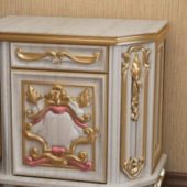 European Furniture Carved Console Cabinet | Furniture