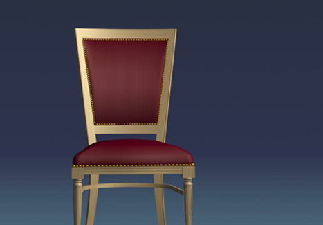 Antique Furniture Gold Frame Dining Chair