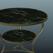 Antique Furniture Marble Top Dining Table