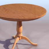 Antique Round Table Wooden | Furniture