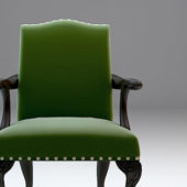 Elegant Upholstered Armchair | Furniture