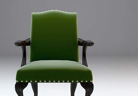 Elegant Upholstered Armchair | Furniture