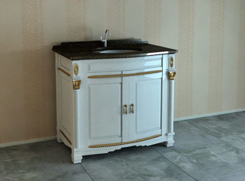 Antique Bathroom Furniture Wash Basin Cabinet