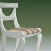 Antique Furniture White Accent Chairs