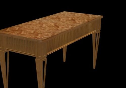 Antique Wooden Table V1