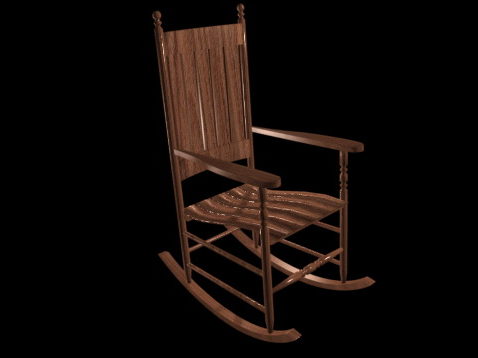 Antique Wood Rocking Chair Furniture