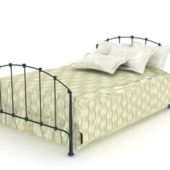 Antique Bedroom Wrought Iron Bed