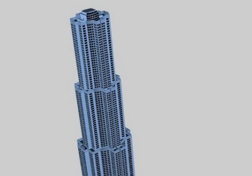 City Apartment Tower Architecture