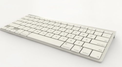 White Apple Keyboard