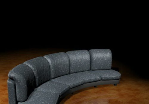 Arc Shaped Sectional Sofa