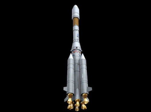 Ariane Launch Rocket
