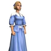 Aristocratic Lady Girl Character Characters