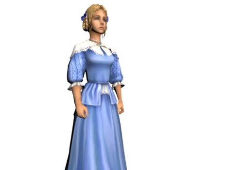 Aristocratic Lady Girl Character Characters