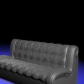 Armless Leather Sofa Furniture Design