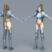 Armored Women Warrior