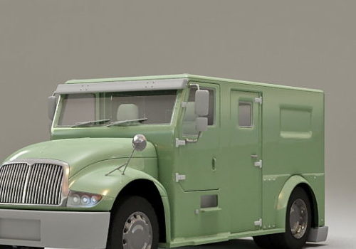 Bank Armored Money Truck