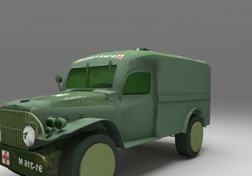 Army Ambulance Car Vehicle