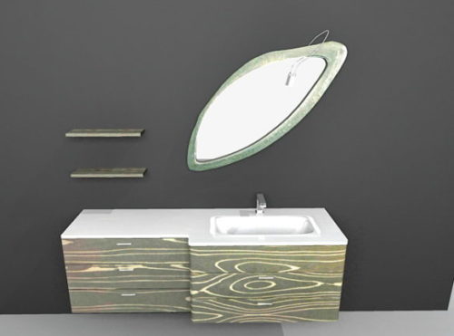 Art Deco Bathroom Furniture Vanity