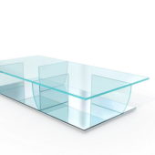 Art Glass Coffee Table Furniture