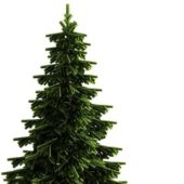 Artificial Christmas Green Tree