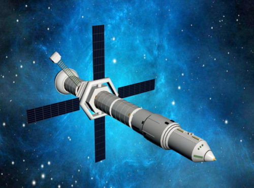 Artificial Space Satellite