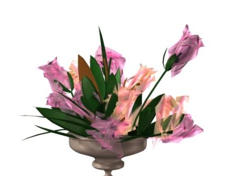 Garden Artificial Flowers Vase