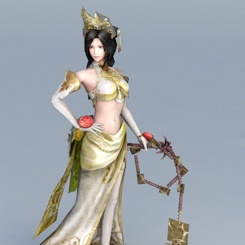Asian Game Character Warrior Woman