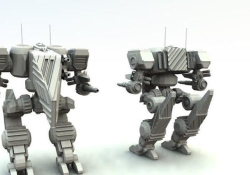 Future Mech Robot Characters