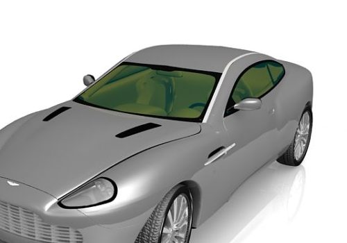 Silver Aston Martin Dbs Car
