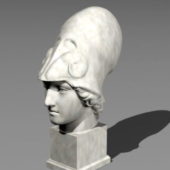 Athena Bust Statue