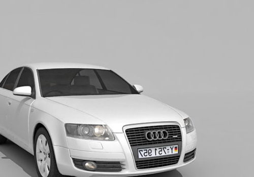 White Audi A6 Executive Car